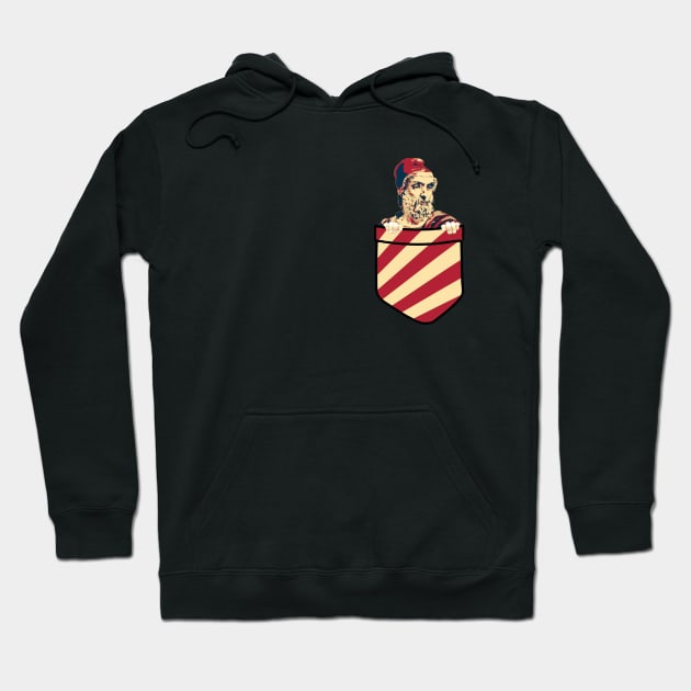 Archimedes In My Pocket Hoodie by Nerd_art